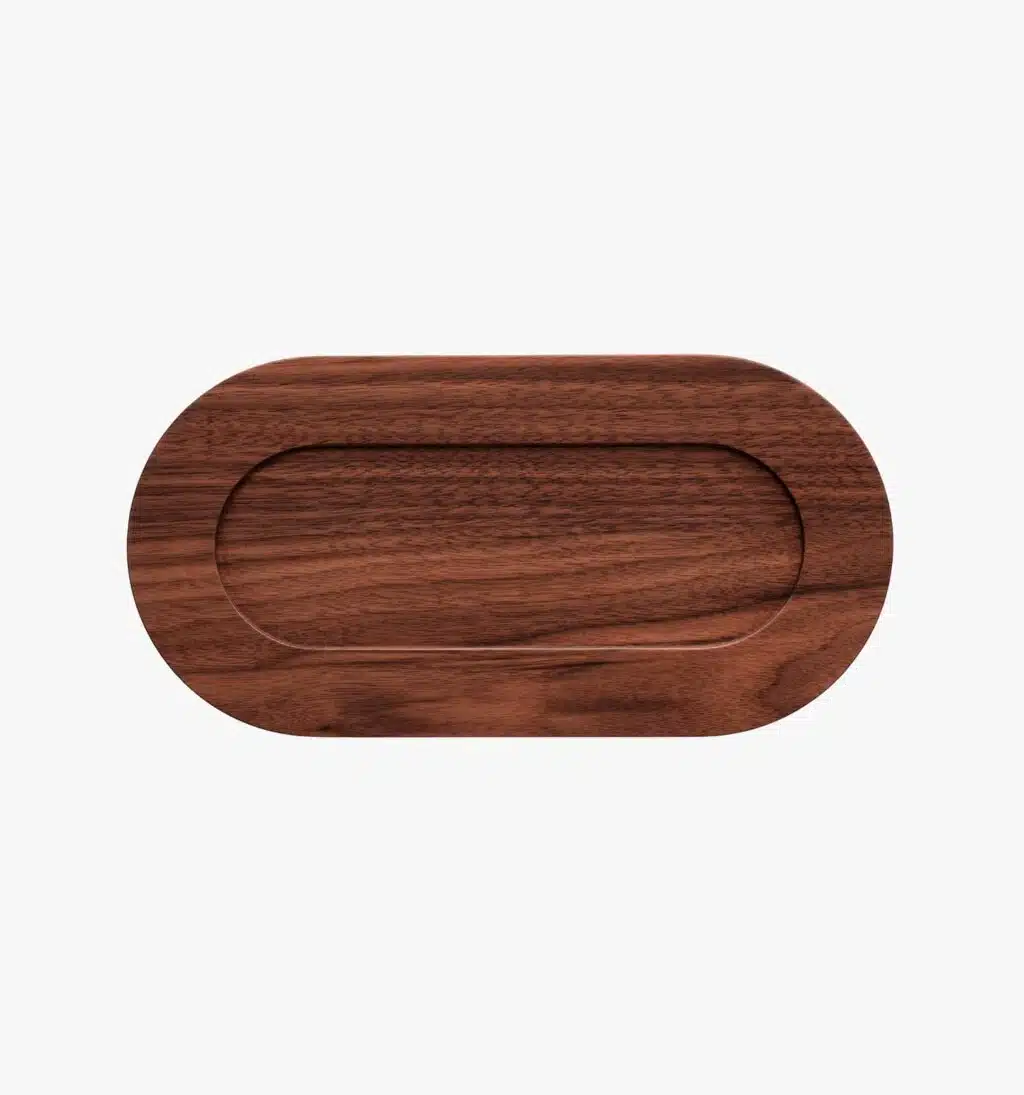 Small wallnut tray from Phi collection from Puiforcat