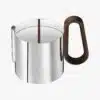 Tea pot in silver plated and wood from Phi collection from Puiforcat