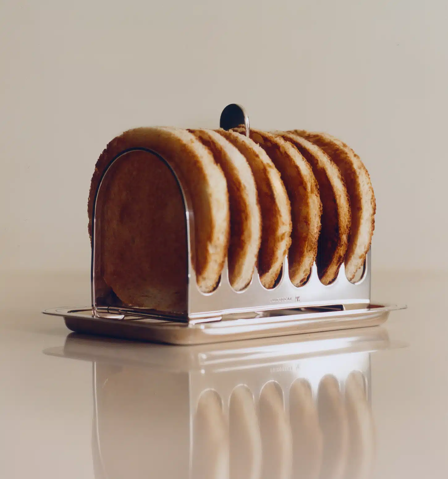 Porte toast avec plateau – Image 2