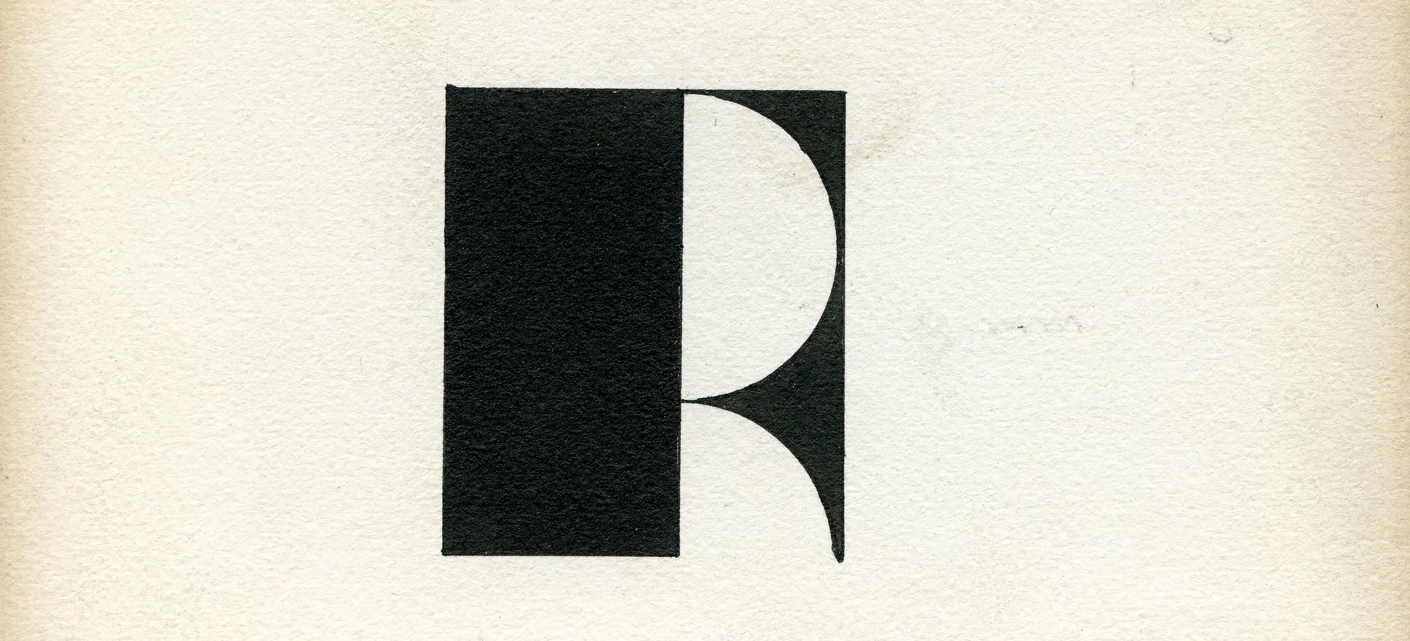 Monogramme FR par Jean Puiforcat