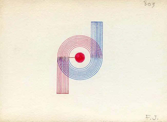 Monogramme FJ par Jean Puiforcat
