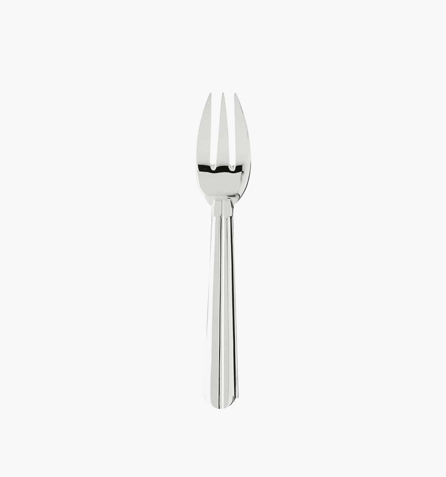 Coffret 1 couteau - 1 fourchette en molaire de mammouth bleu Longueur