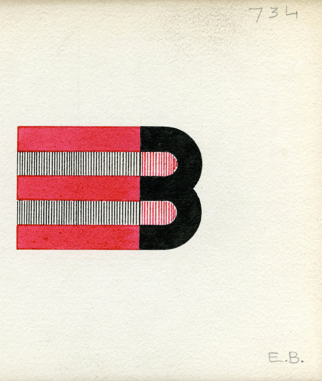 Monogramme EB par Jean Puiforcat