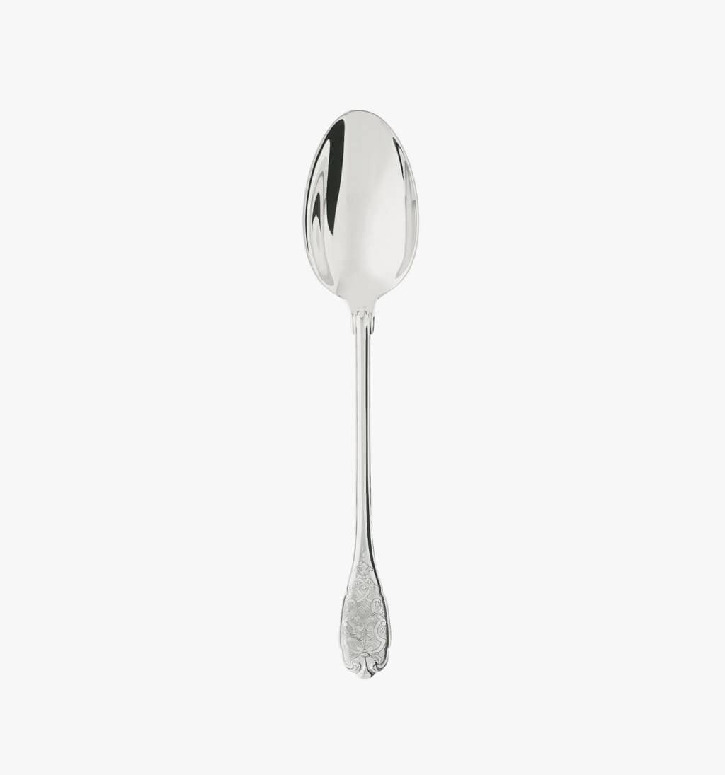 Serving spoon from Elysée collection in sterling silver