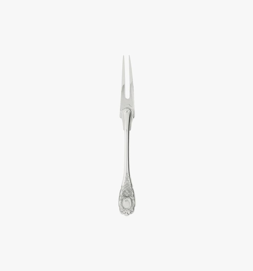Snails fork from Elysée collection in sterling silver