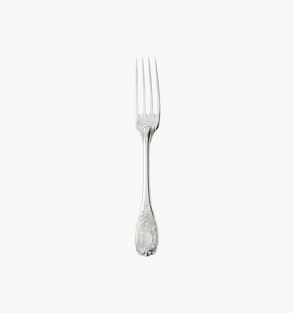 Table fork from Elysée collection in sterling silver