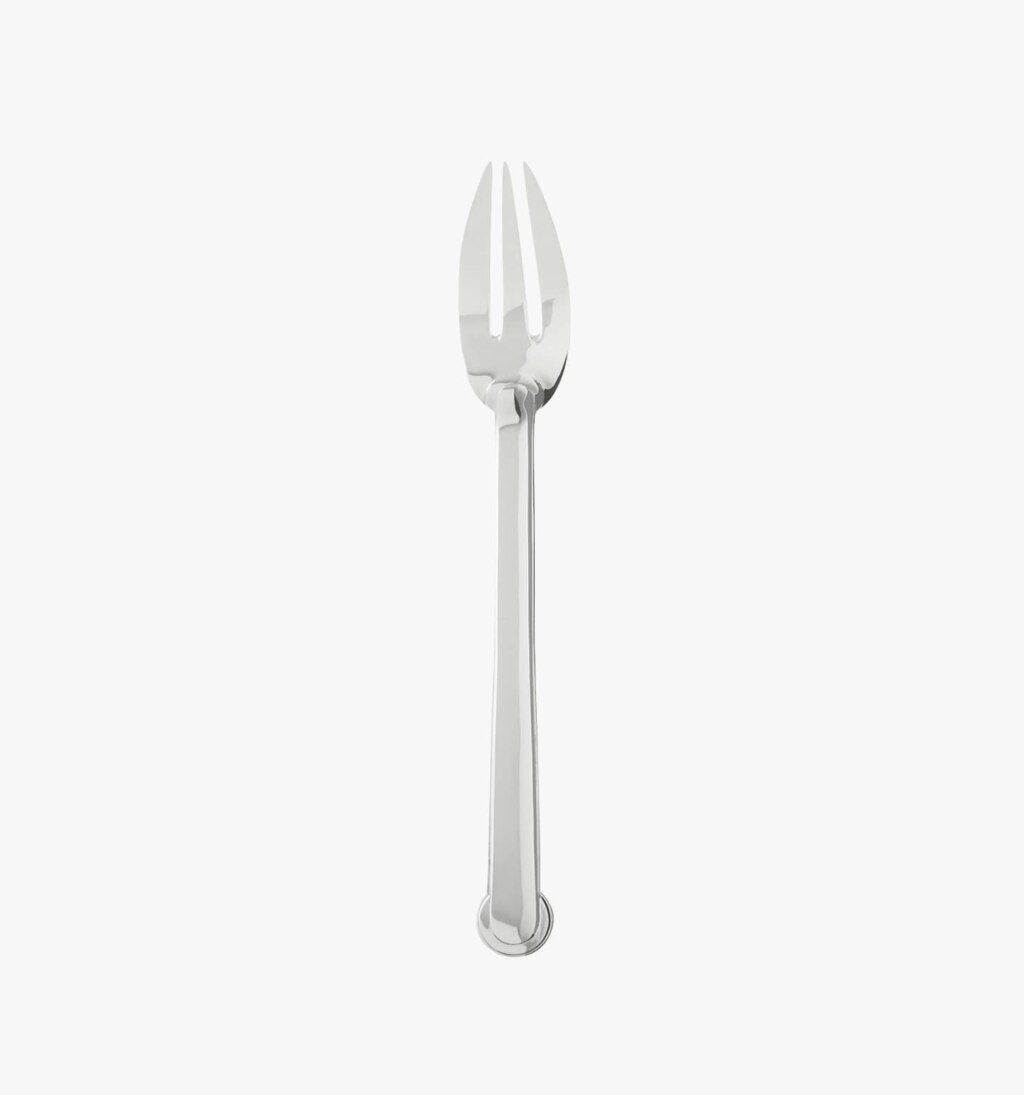 Puiforcat Annecy collection in sterling silver - serving fork