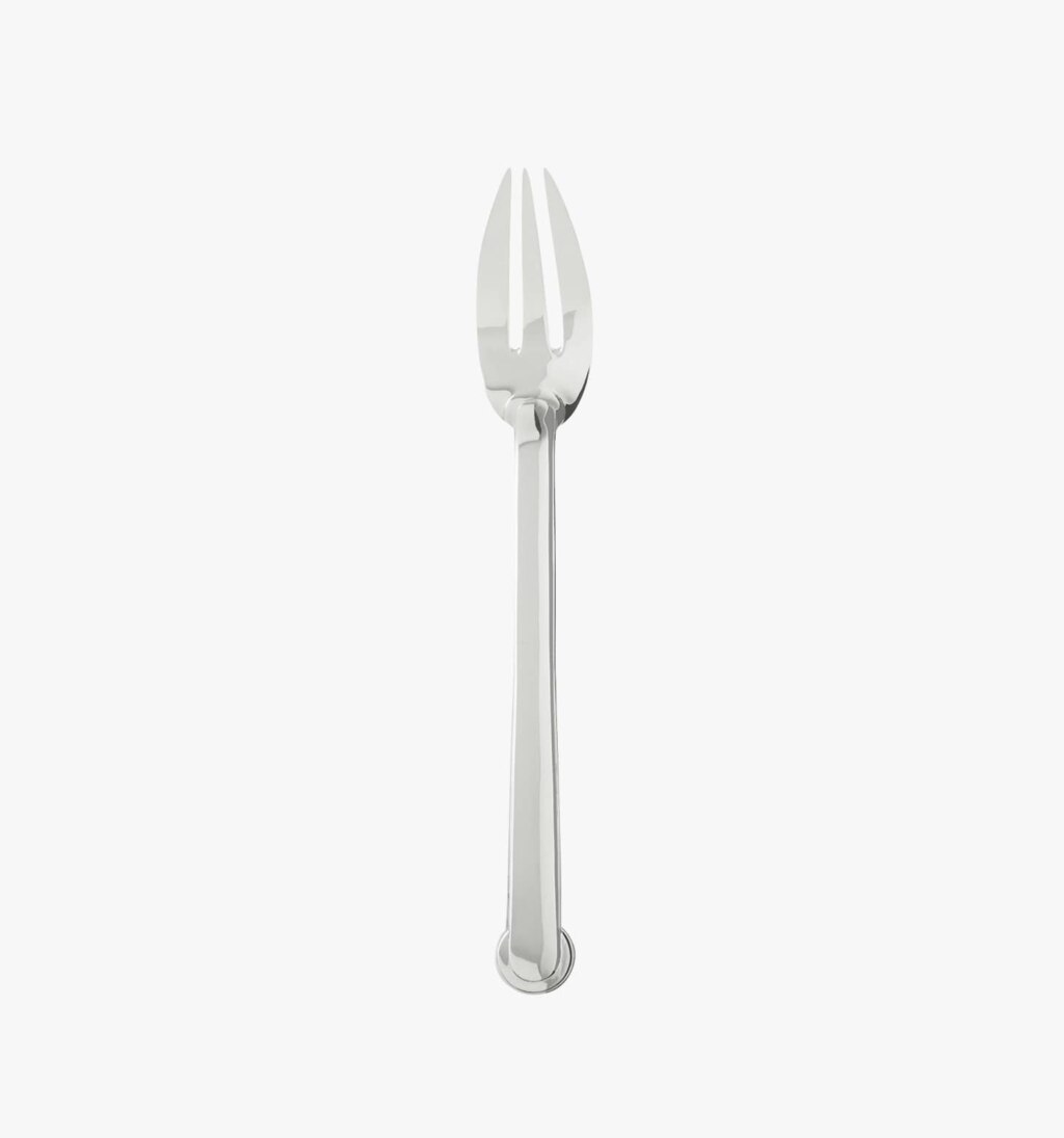 Puiforcat Annecy collection in sterling silver - serving fork