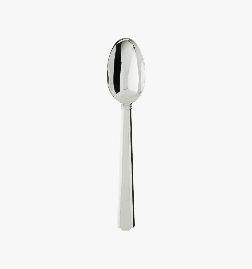 Puiforcat Bayonne collection in sterling silver - serving spoon