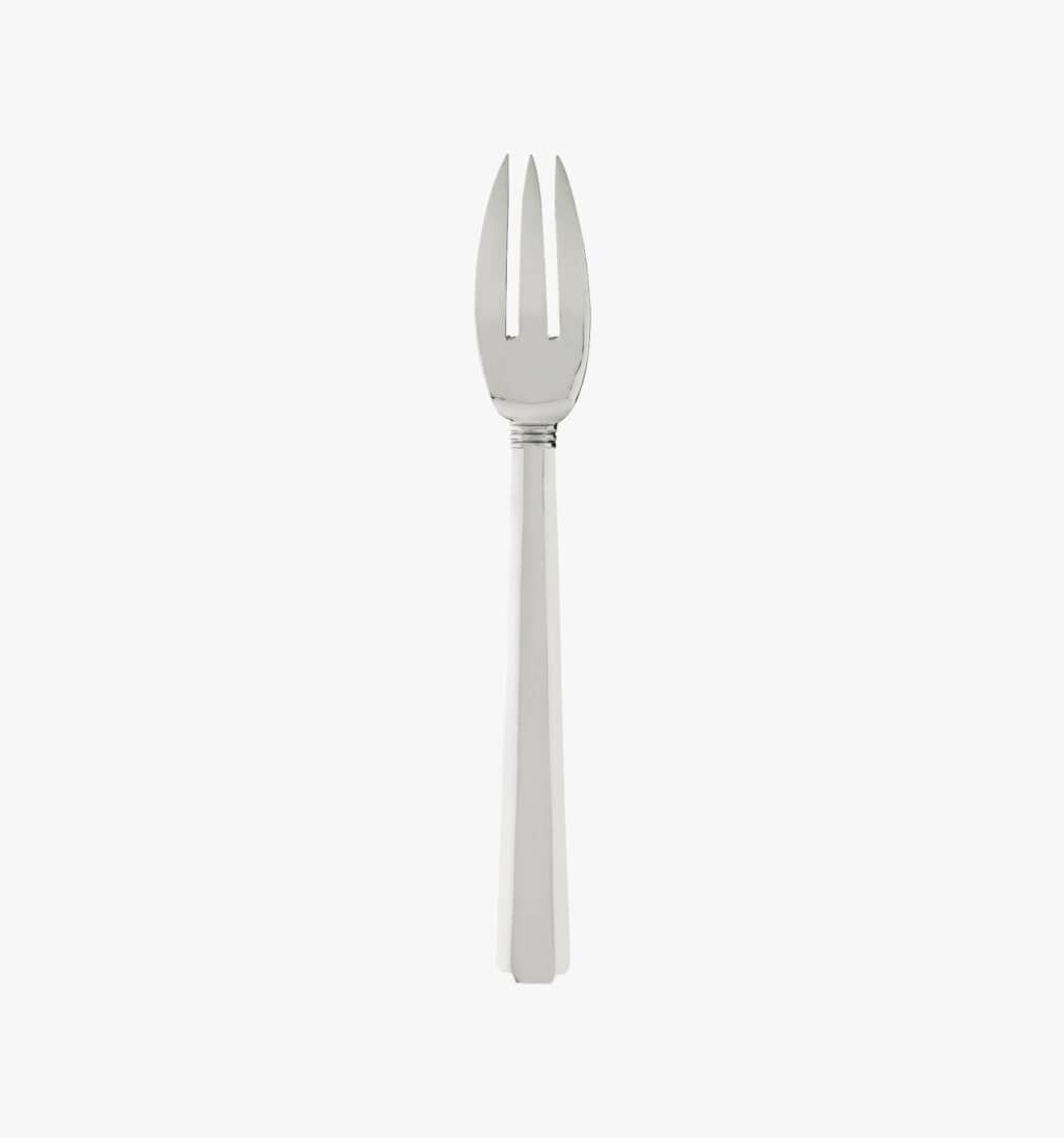 Puiforcat Bayonne collection in sterling silver - serving fork