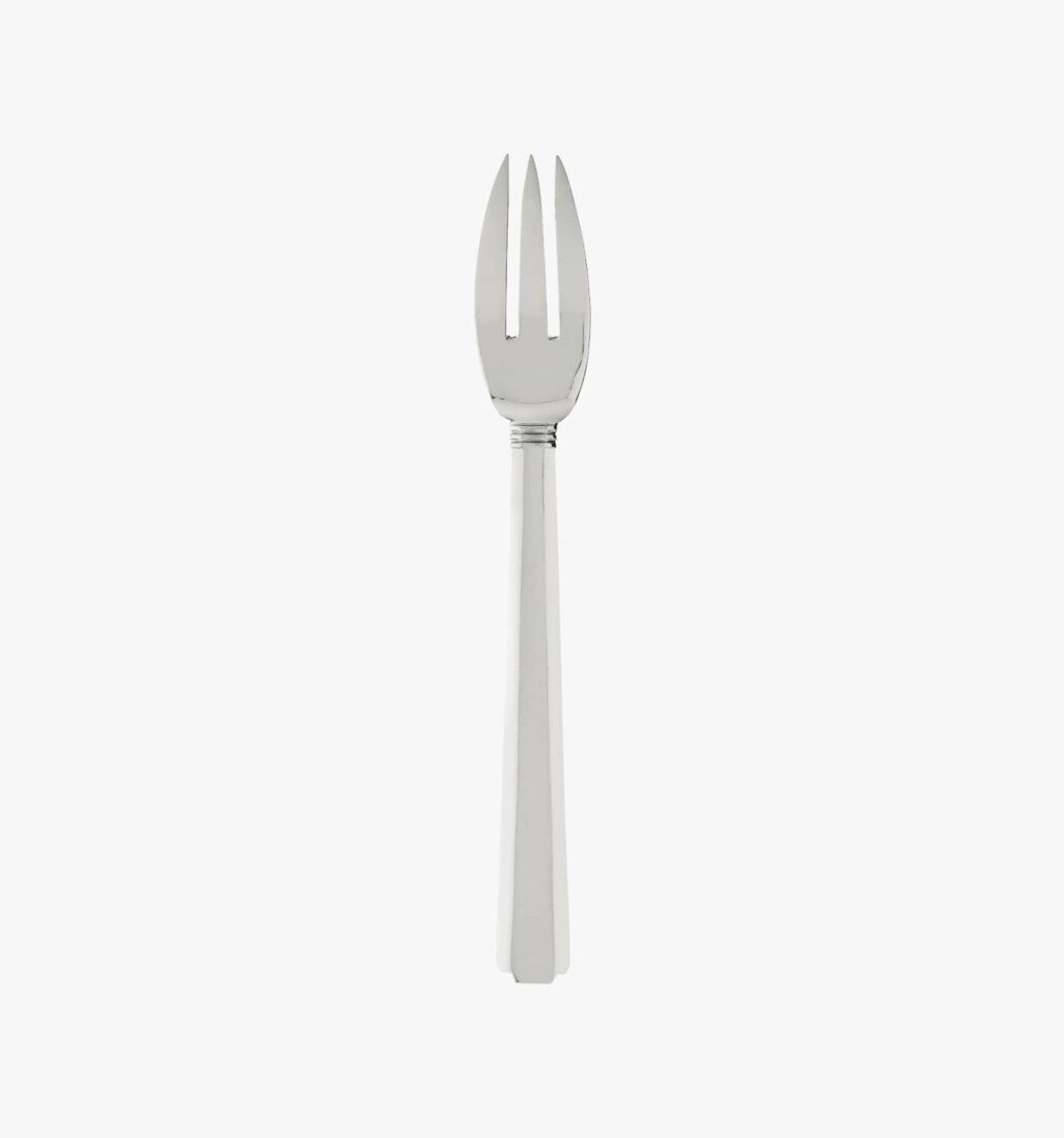 Puiforcat Bayonne collection in sterling silver - serving fork