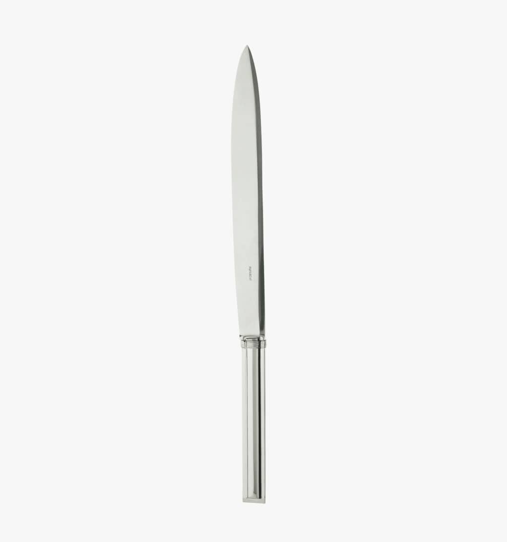 Puiforcat Cannes collection in sterling silver - carving knife