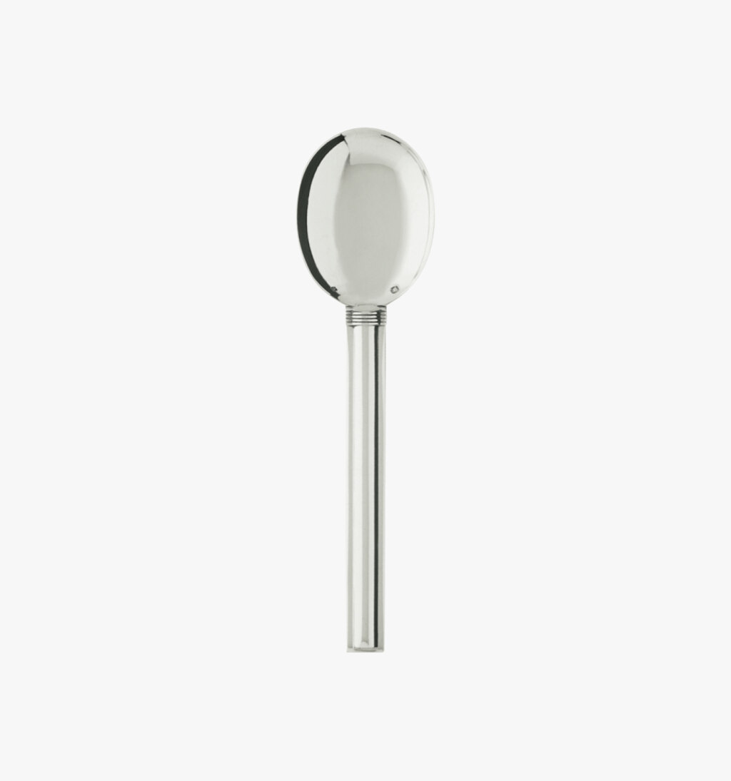 Puiforcat Cannes collection in sterling silver - ice cream spoon