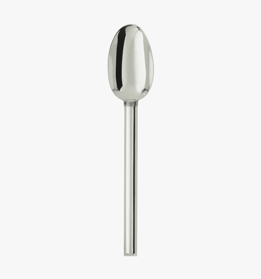 Puiforcat Cannes collection in sterling silver - serving spoon