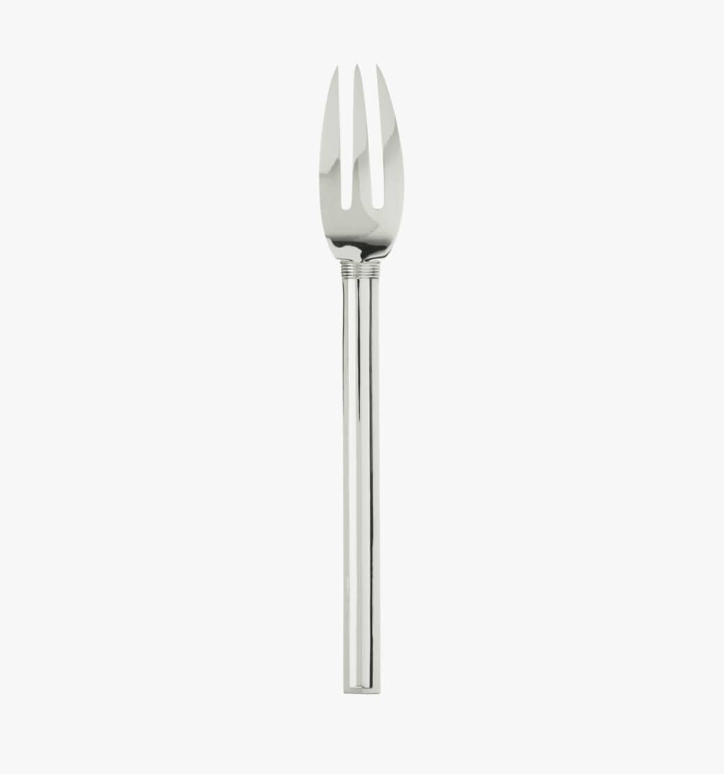 Puiforcat Cannes collection in sterling silver - serving fork