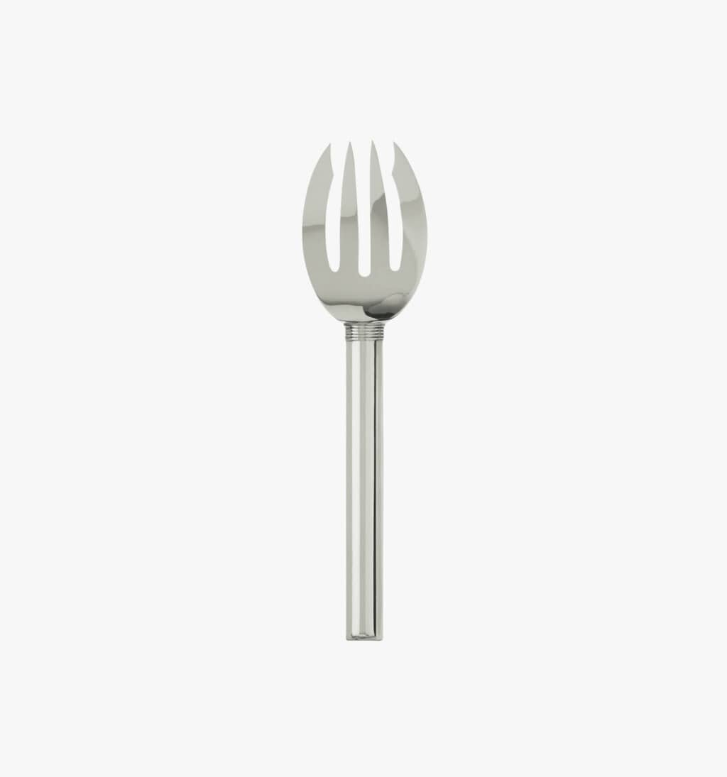 Puiforcat Cannes collection in sterling silver - cold meet serving fork