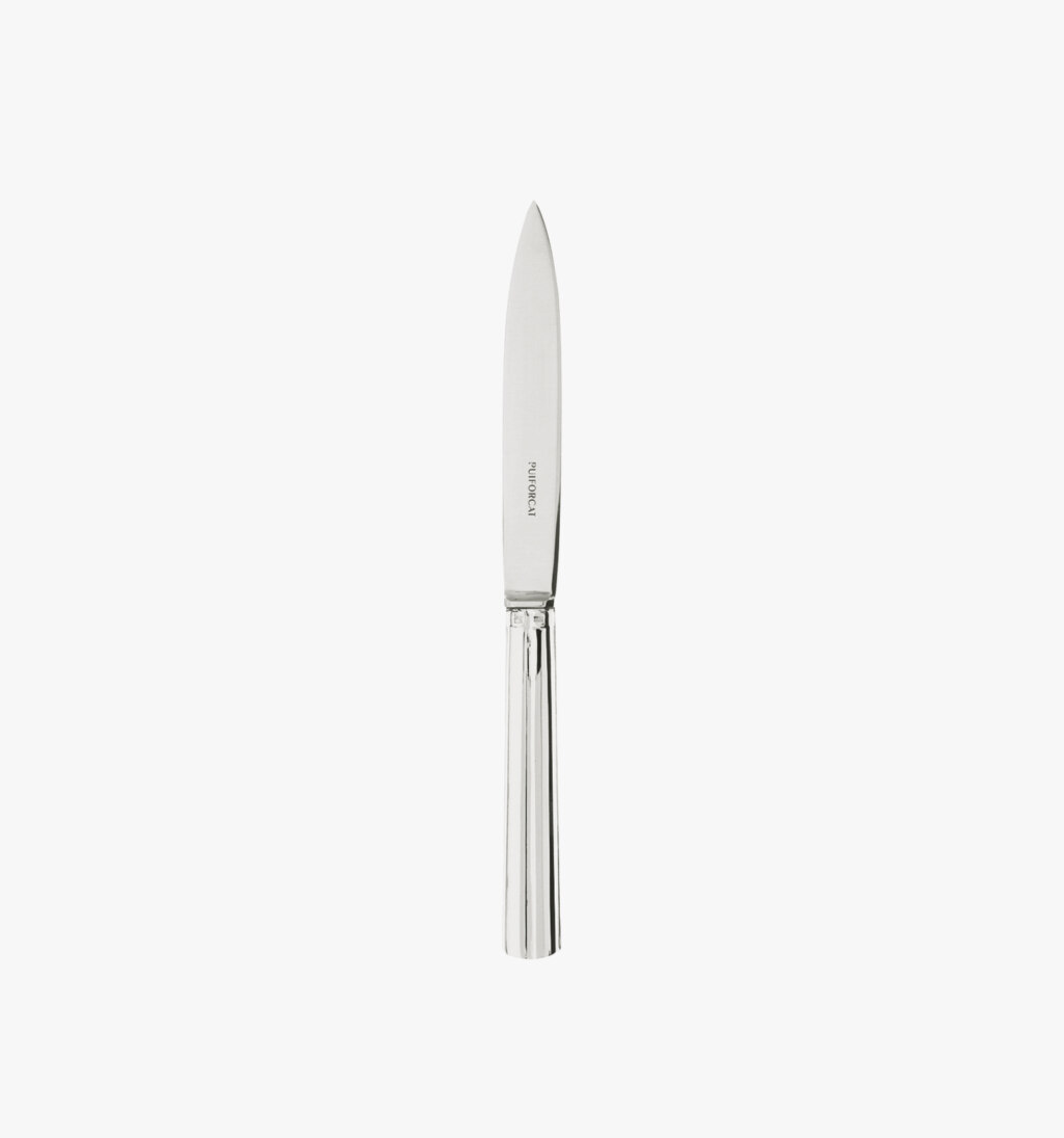 Puiforcat Chantaco collection in silver plated - dessert knife