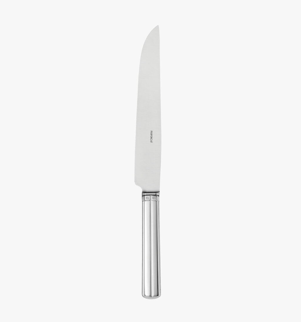 Puiforcat Chantaco collection in silver plated - carving knife