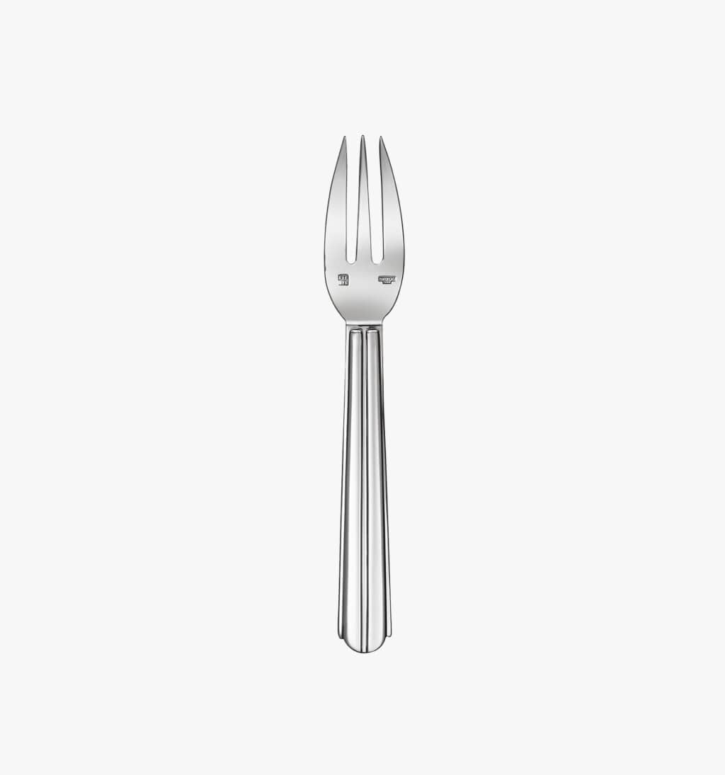 Puiforcat Chantaco collection in silver plated - pastry fork