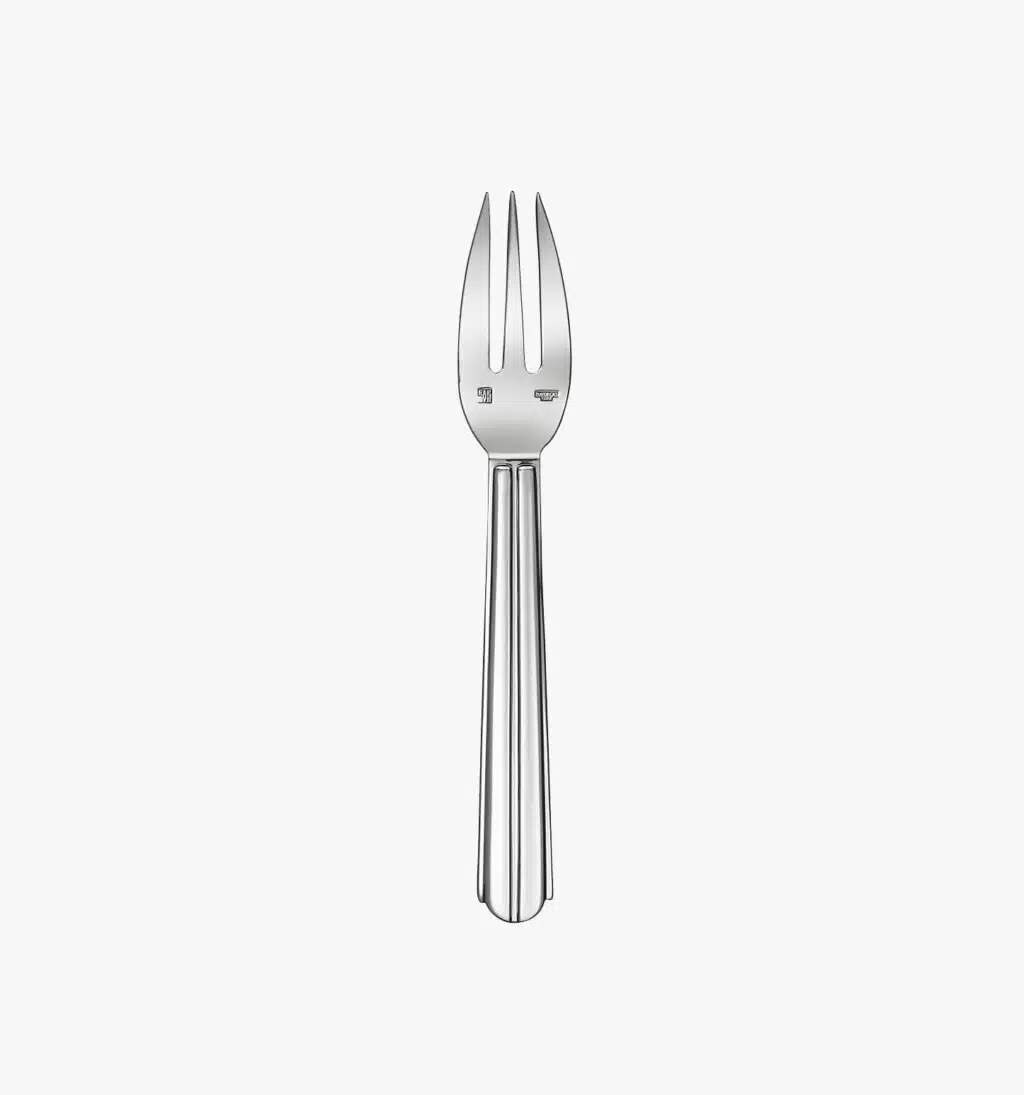 Puiforcat Chantaco collection in silver plated - pastry fork
