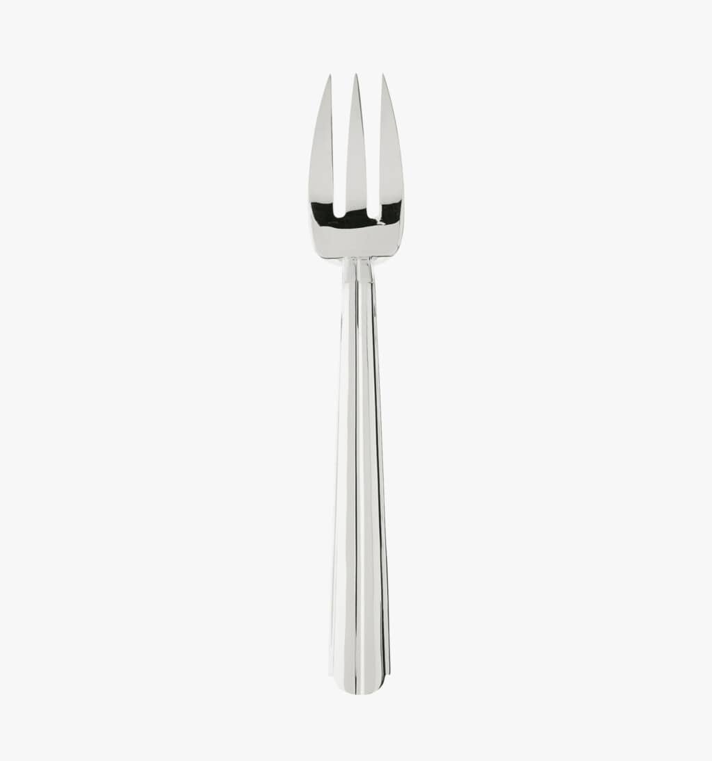 Puiforcat Chantaco collection in silver plated - serving fork