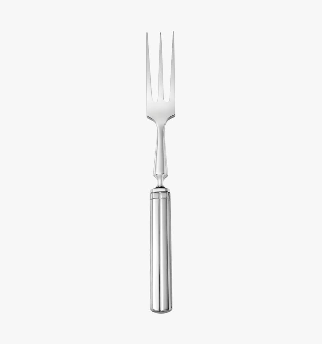 Puiforcat Chantaco collection in silver plated - carving serving fork