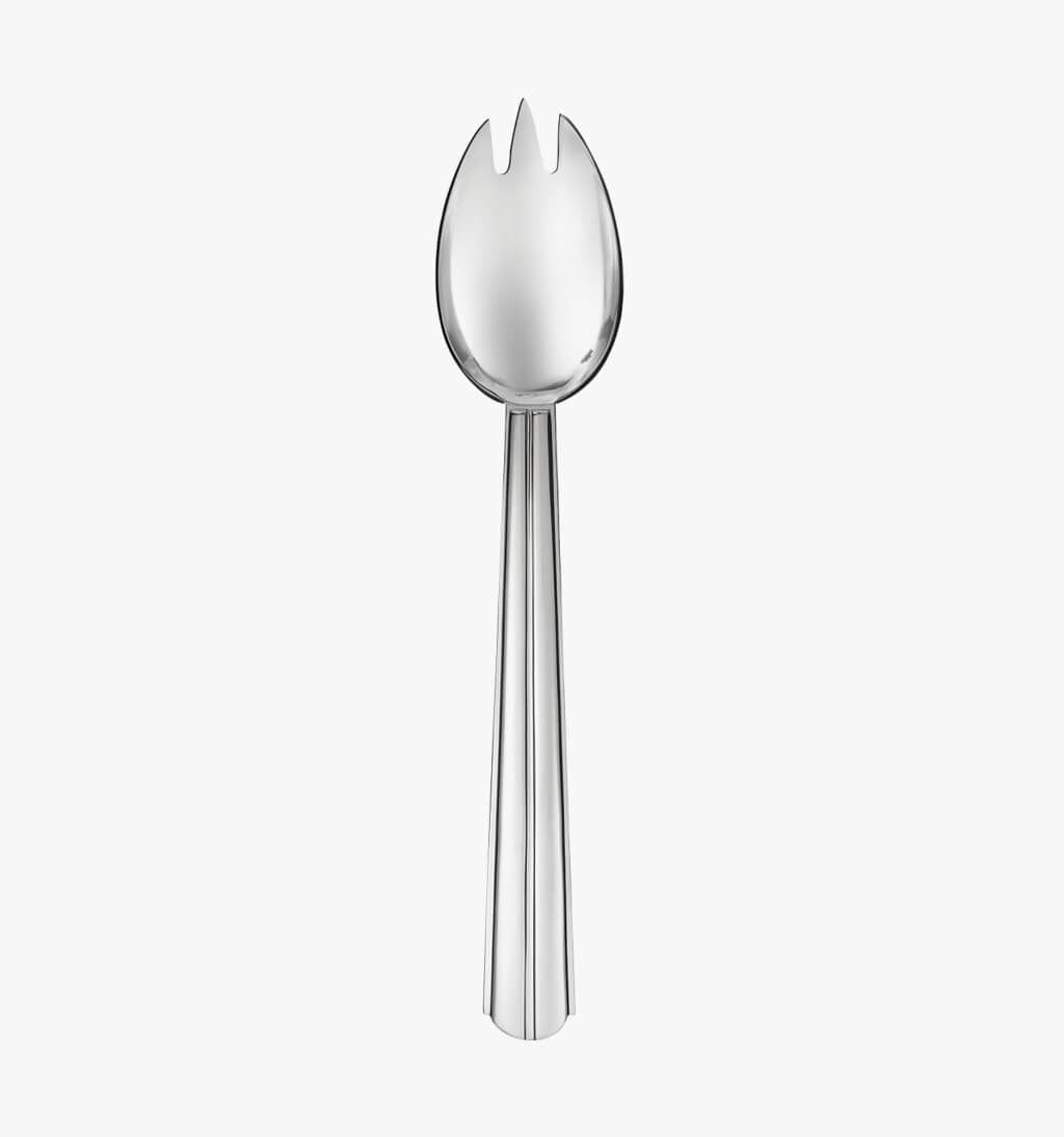 Puiforcat Chantaco collection in silver plated - salad serving fork