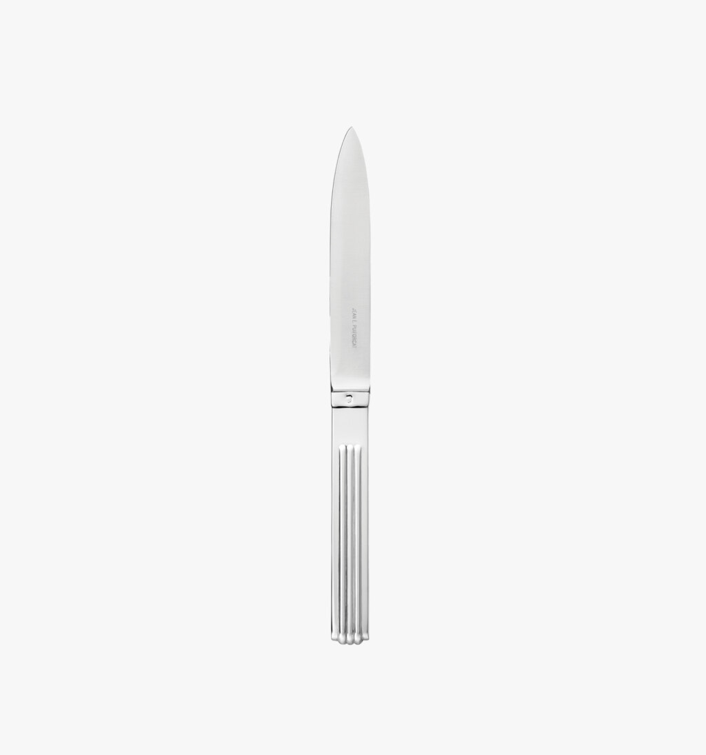 Dessert knife from Deauville collection in sterling silver