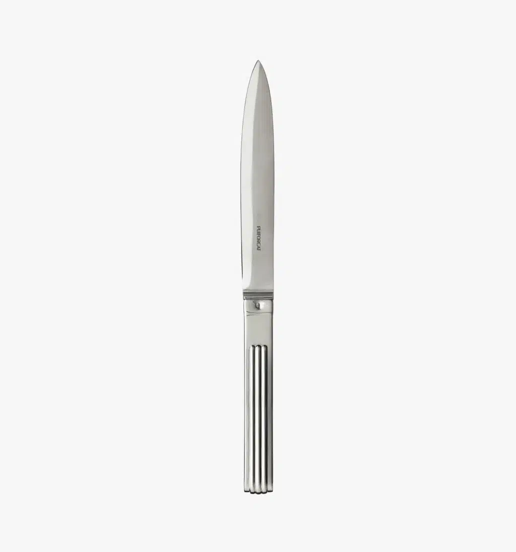 Table knife from Deauville collection in sterling silver
