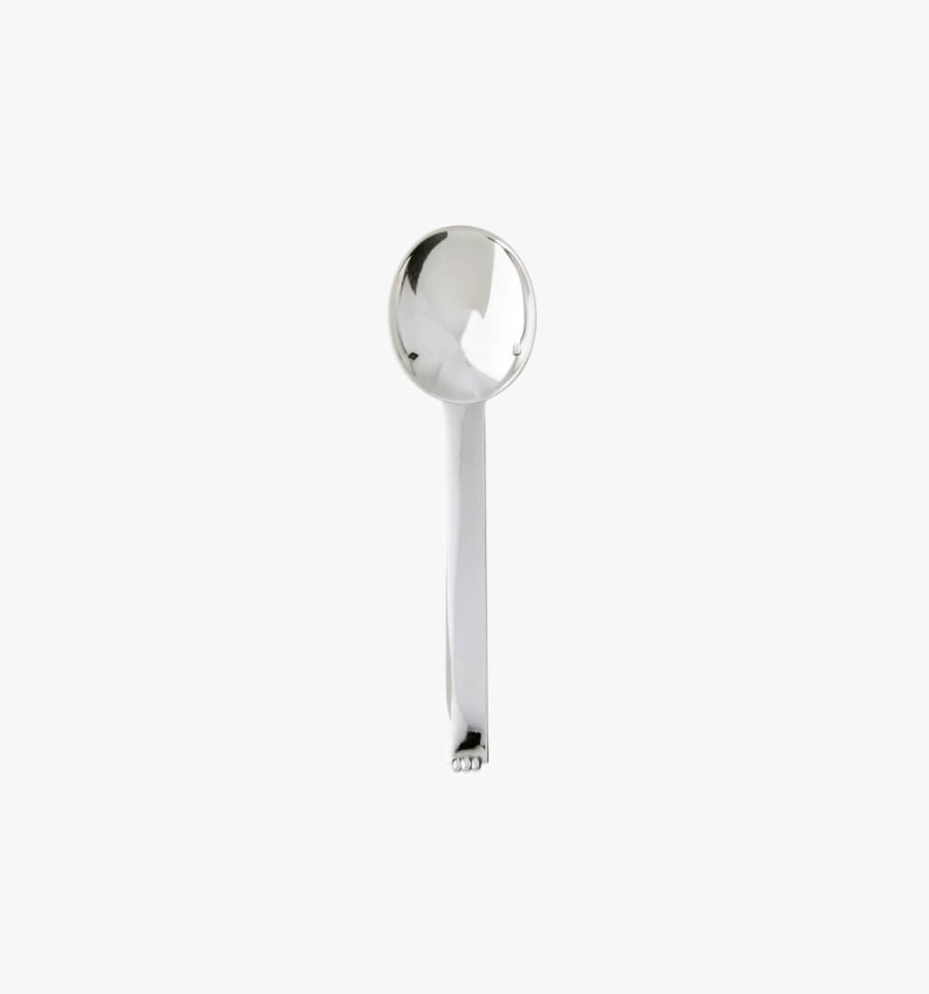 Demitasse spoon from Deauville collection in sterling silver