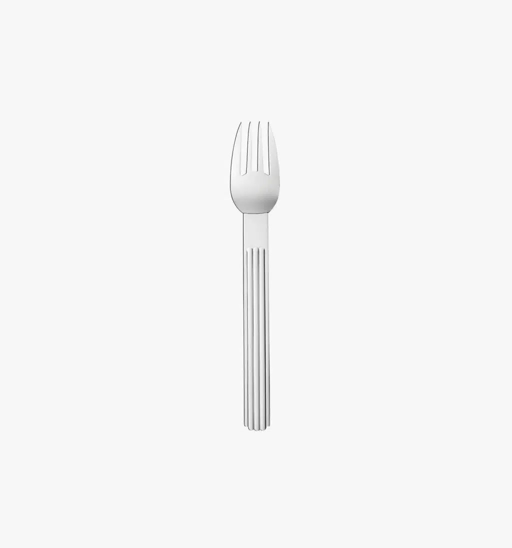 Dessert fork from Deauville collection in sterling silver