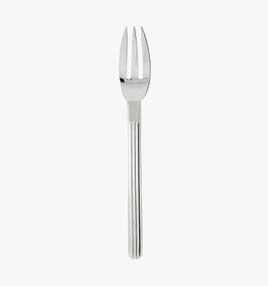 Serving fork from Deauville collection in sterling silver