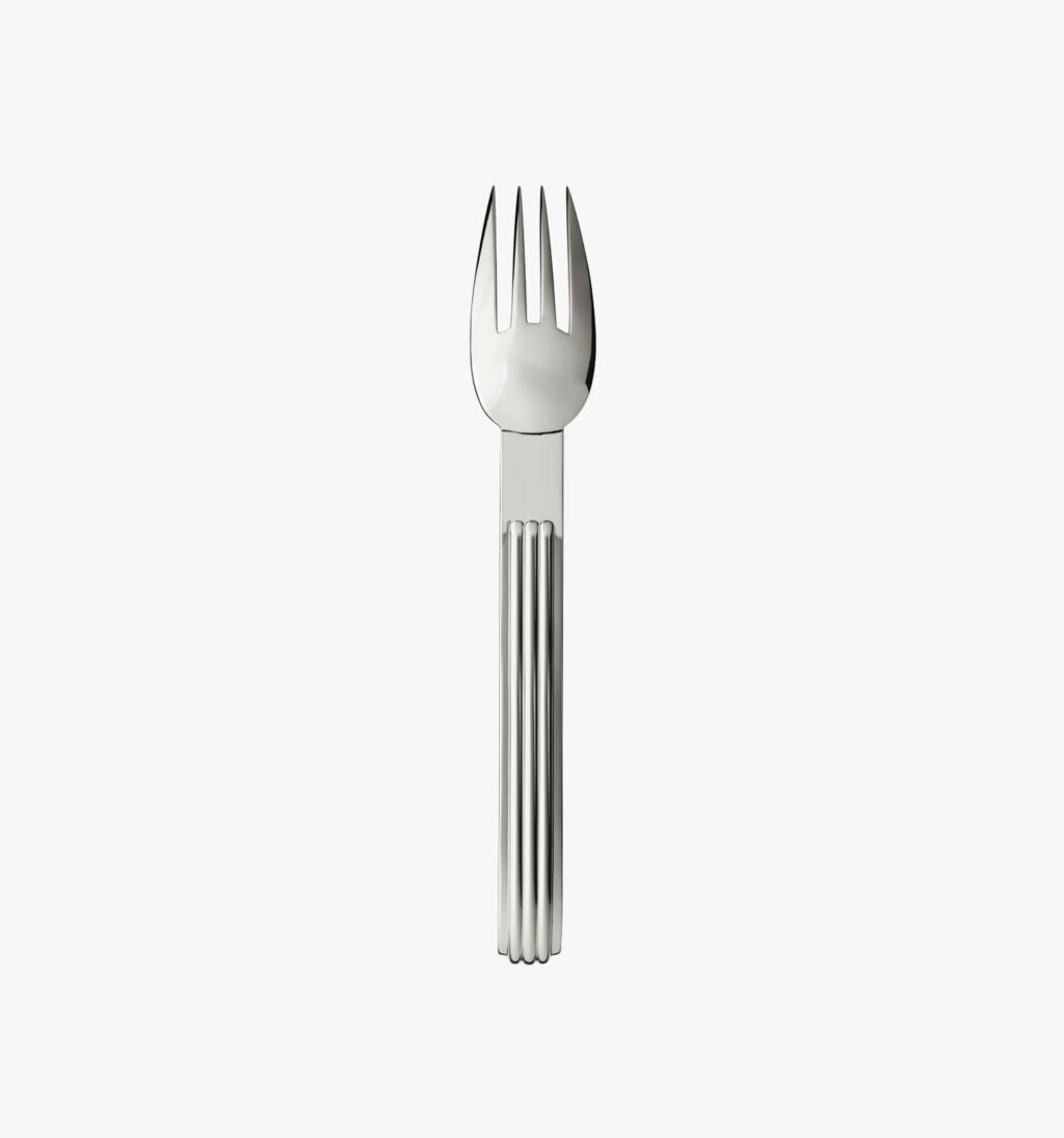 Table fork from Deauville collection in sterling silver