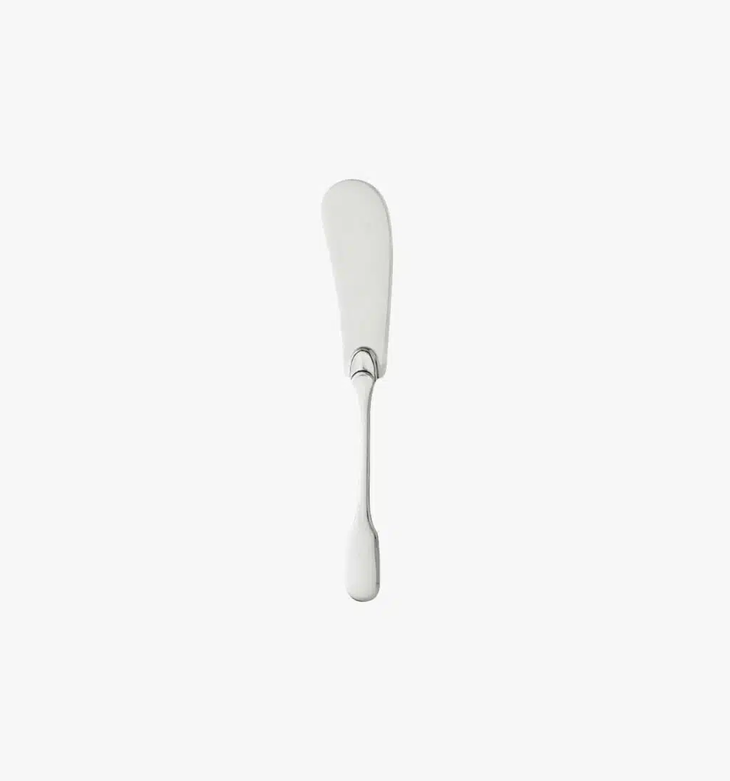 Butter knife from Louvois collection from Puiforcat in sterling silver