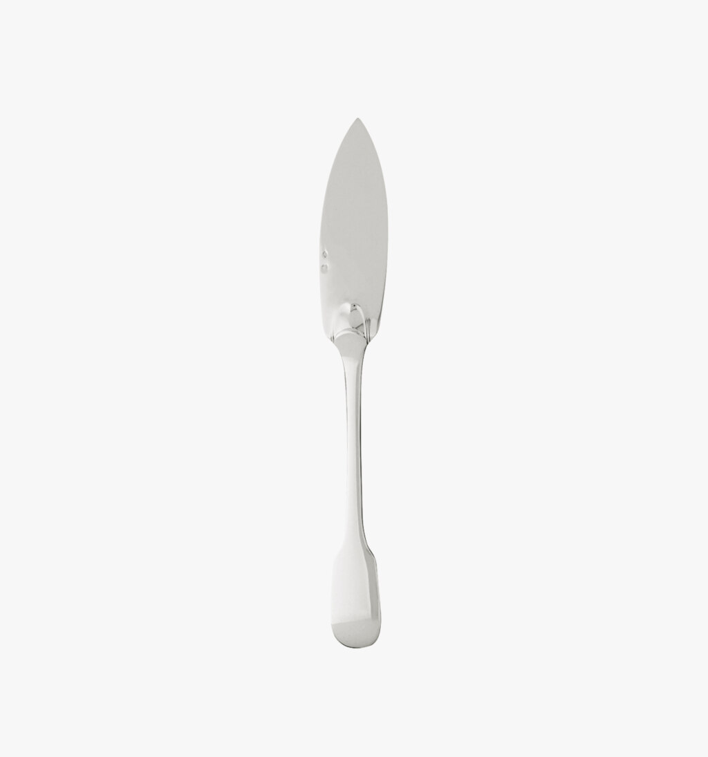 Fish knife from Louvois collection from Puiforcat in sterling silver