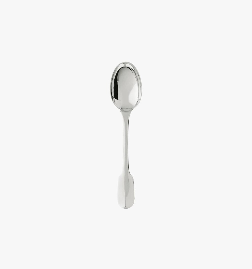 Tea spoon from Louvois collection from Puiforcat in sterling silver