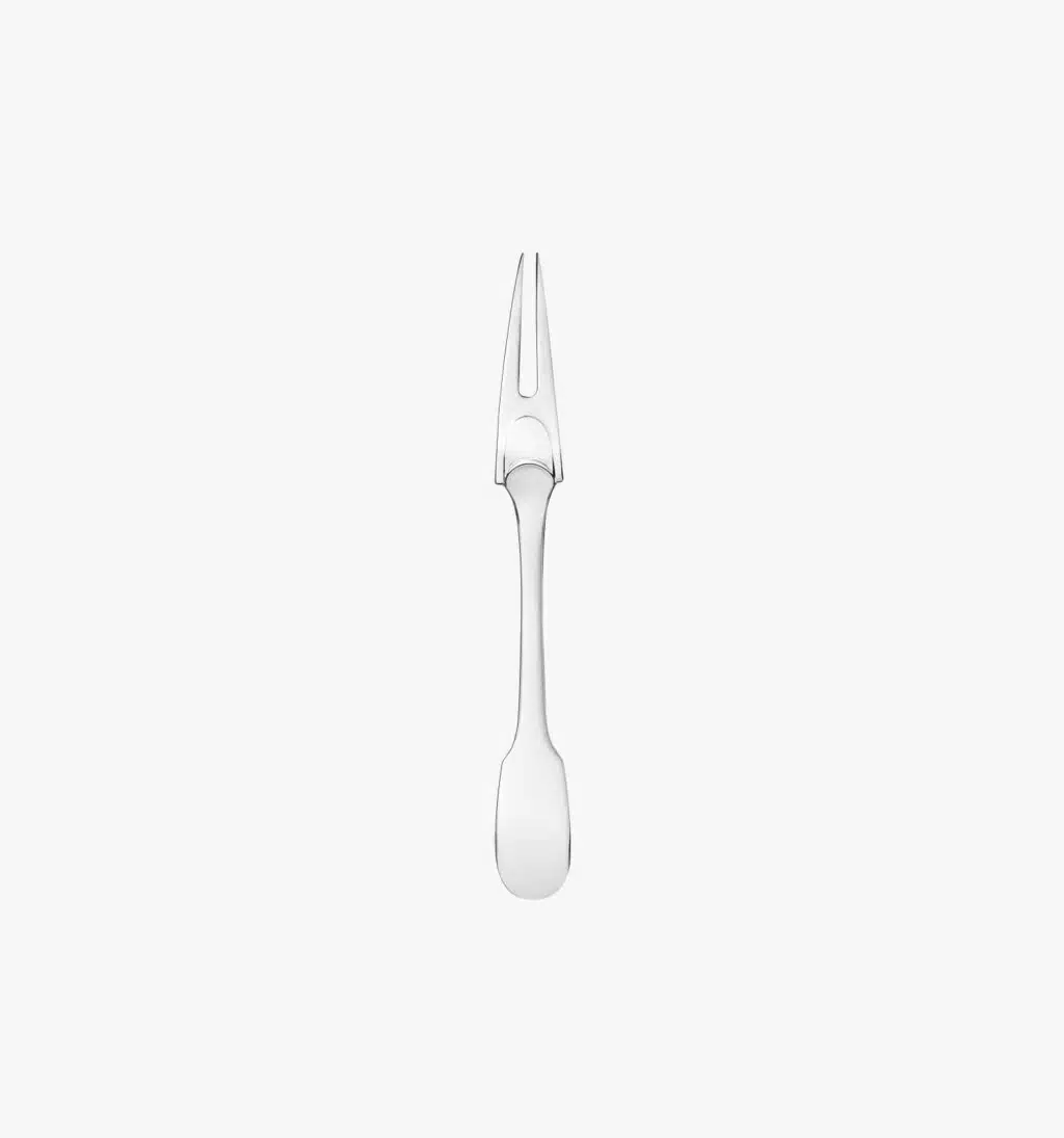 Snails fork from Louvois collection from Puiforcat in sterling silver