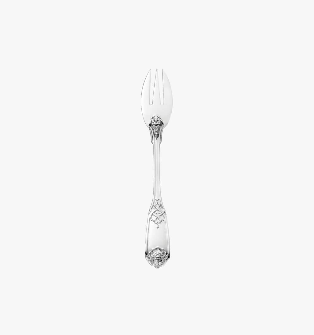 Dessert fork in sterling silver from Molière Mascaron collection from Puiforcat