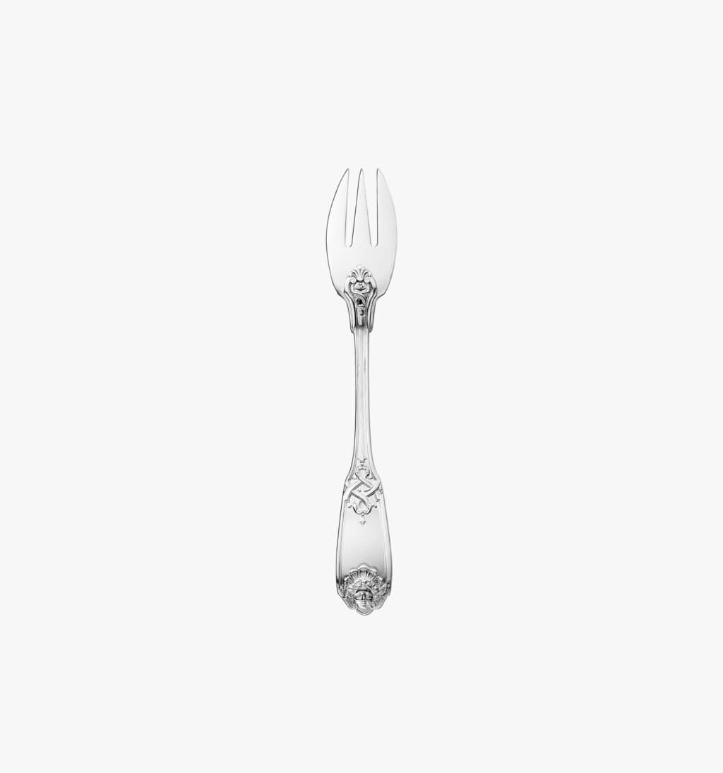 Fish fork in sterling silver from Molière Mascaron collection from Puiforcat