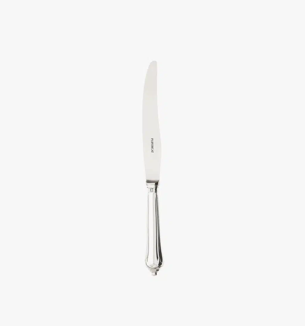Dessert knife in sterling silver from Noailles collection from Puiforcat