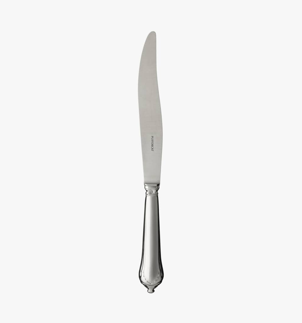 Table knife in sterling silver from Noailles collection from Puiforcat