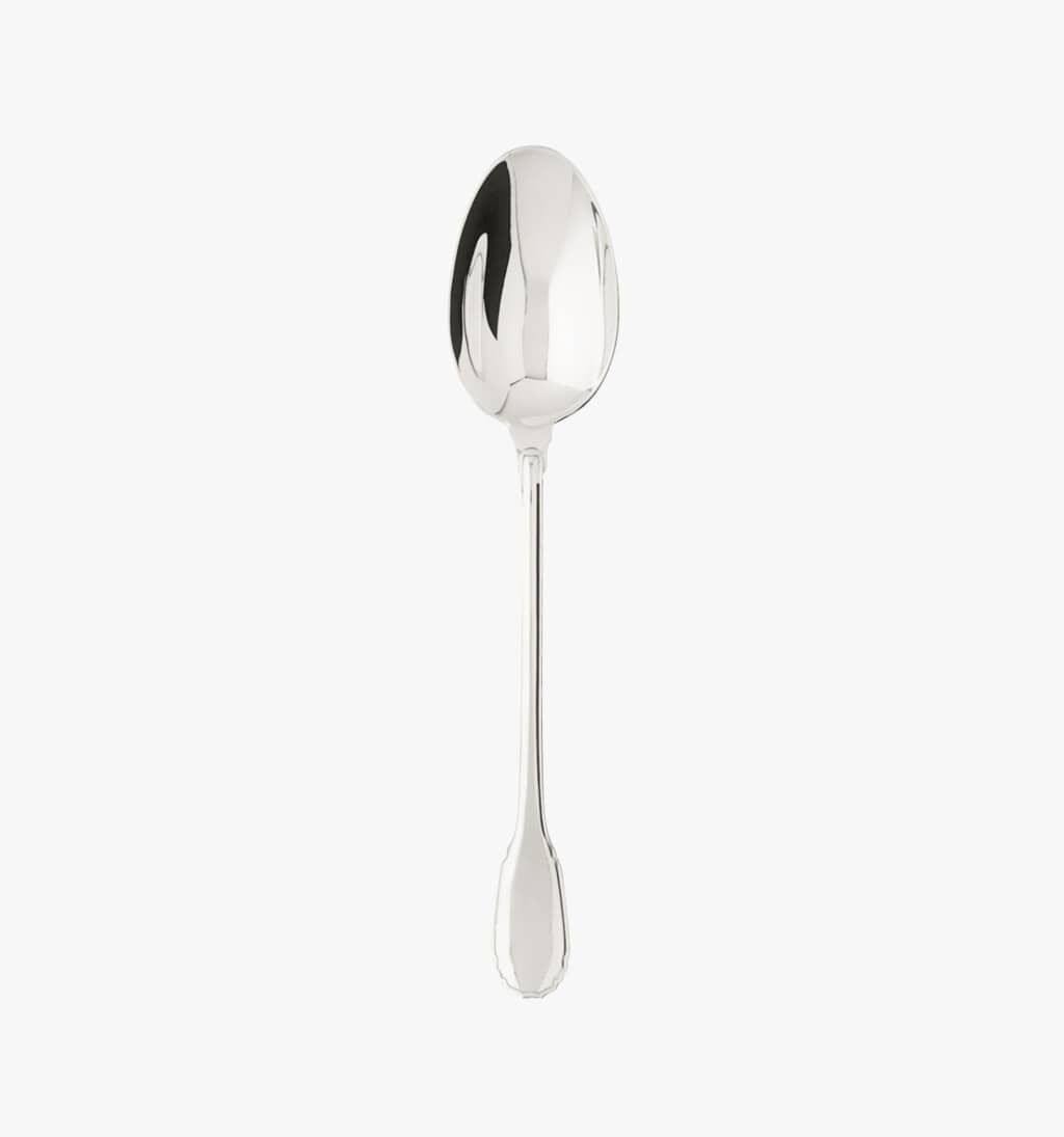 Serving spoon in sterling silver from Noailles collection from Puiforcat