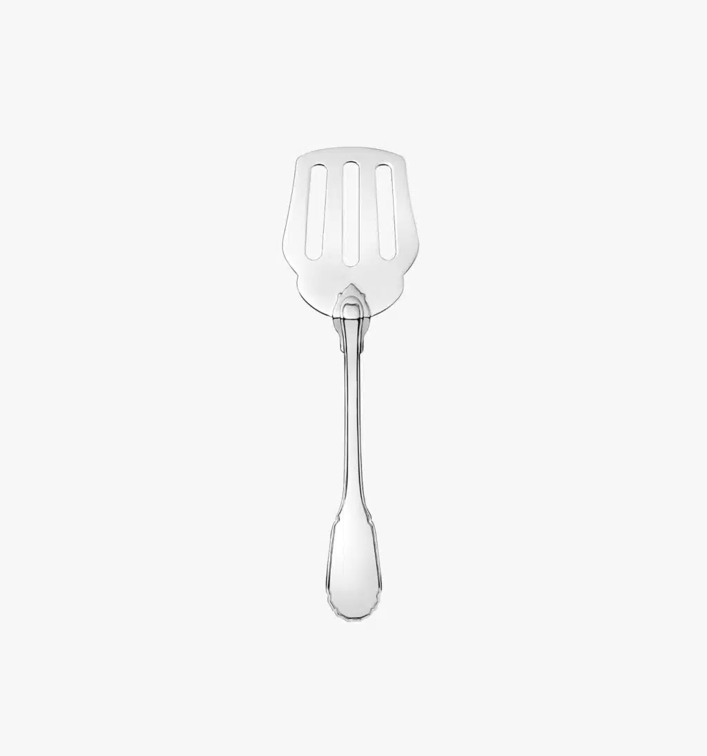 Fish serving fork in sterling silver from Noailles collection from Puiforcat
