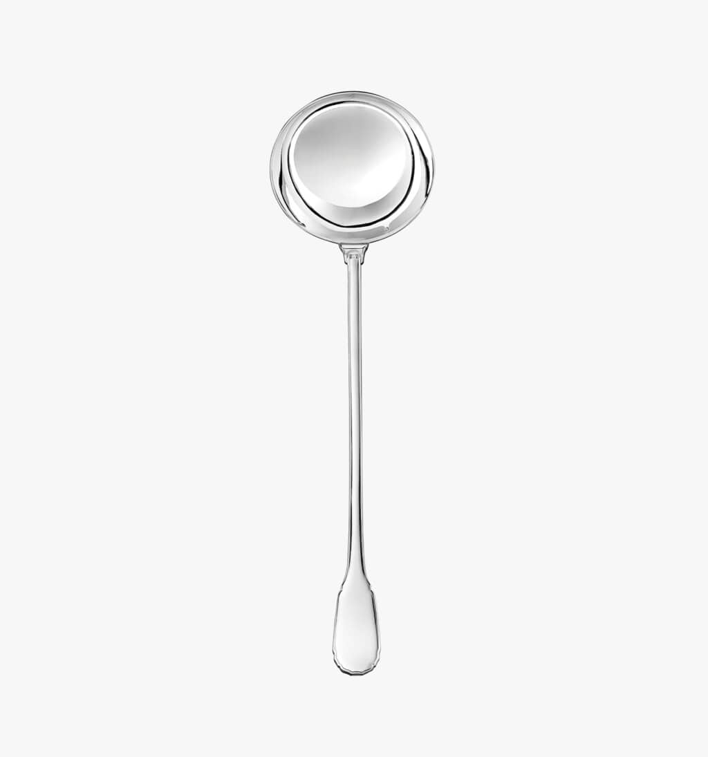 Soup laddle in sterling silver from Noailles collection from Puiforcat