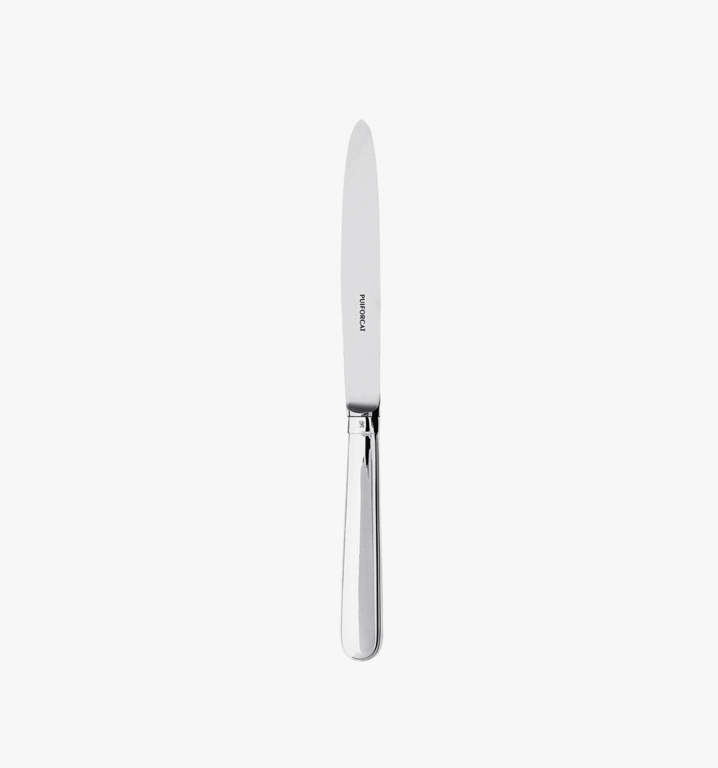 Dessert knife in silver plated from Normandie collection from Puiforcat
