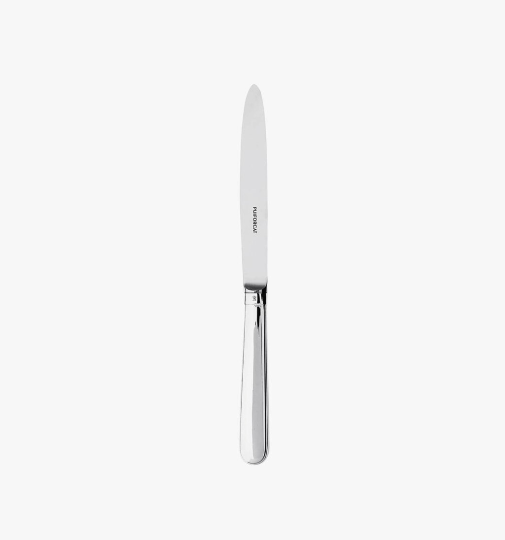 Dessert knife in silver plated from Normandie collection from Puiforcat