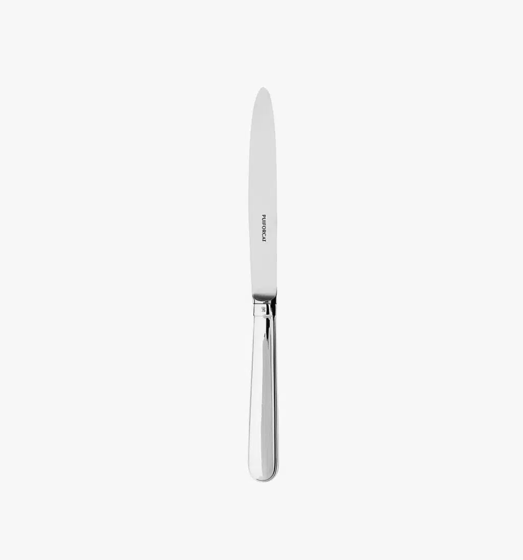 Dessert knife in silver plated from Normandie collection from Puiforcat