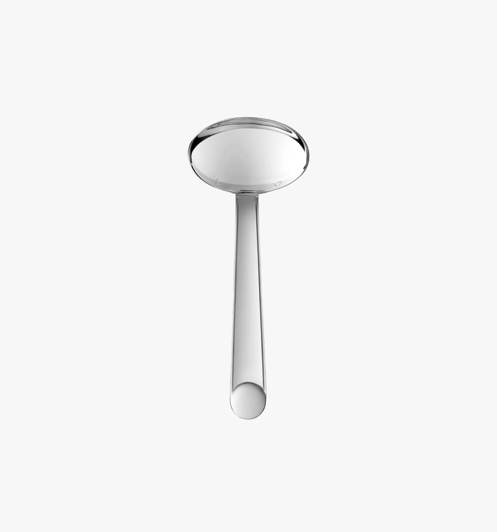 Sauce spoon in silver plated from Normandie collection from Puiforcat