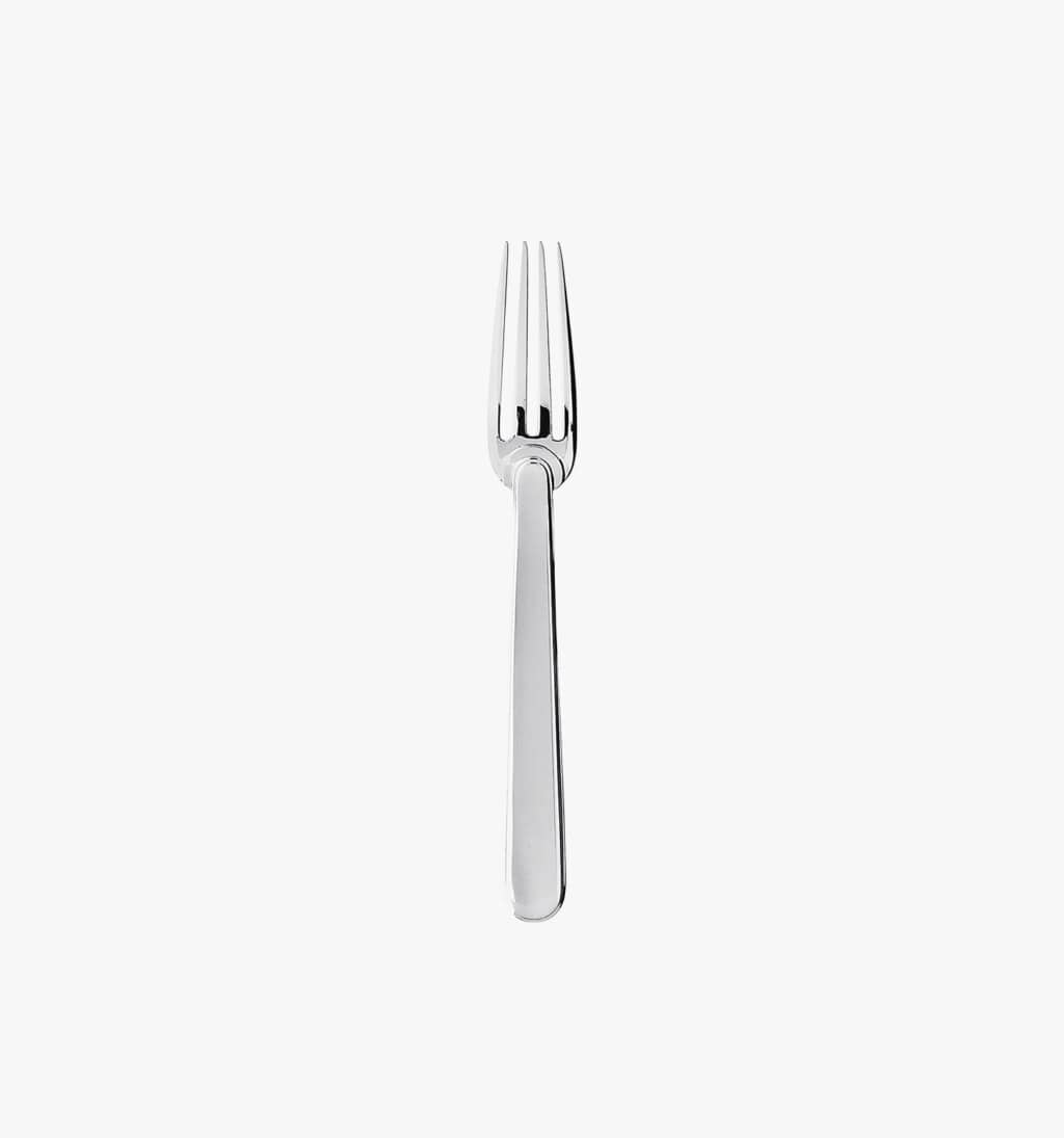 Dessert fork in silver plated from Normandie collection from Puiforcat