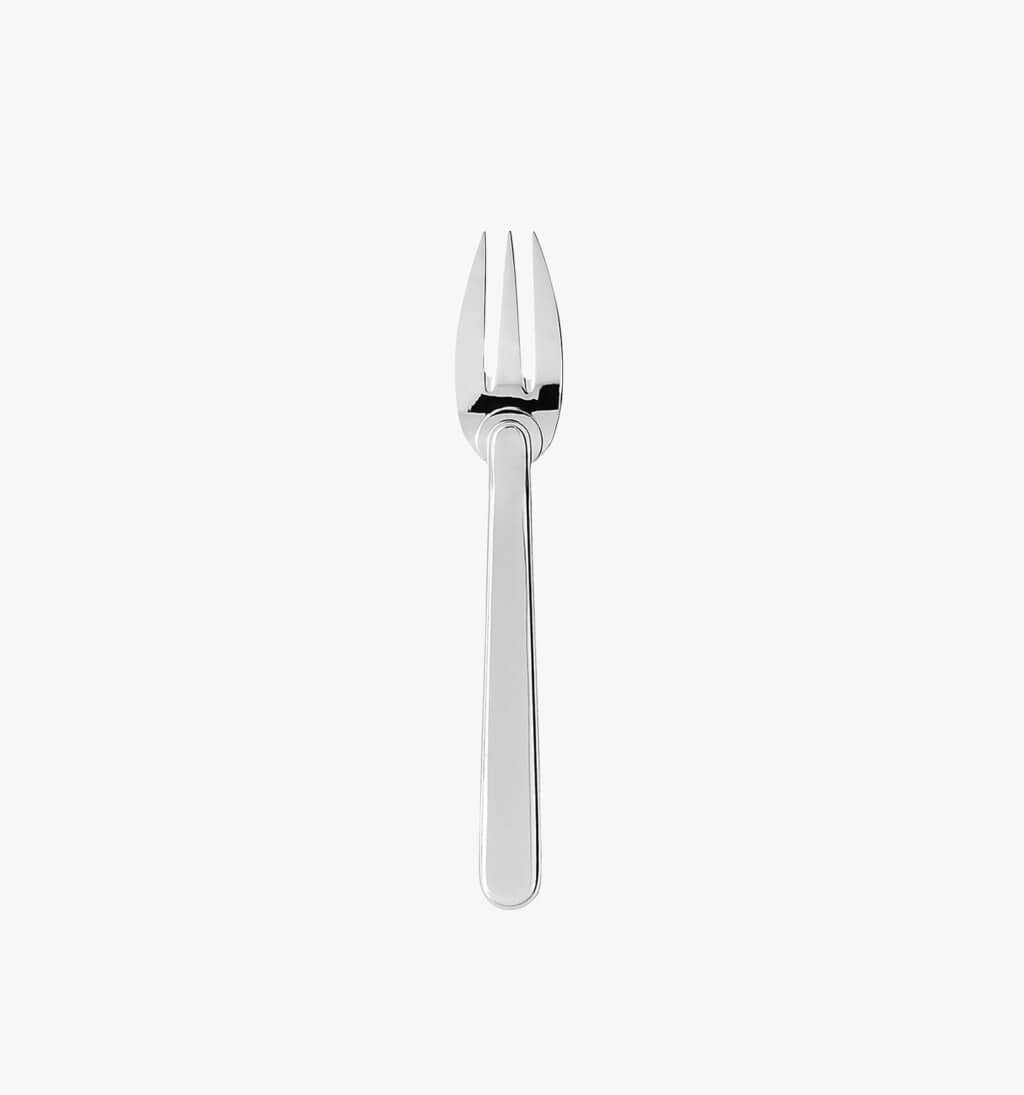 Fish fork in silver plated from Normandie collection from Puiforcat